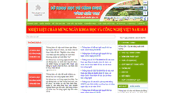 Desktop Screenshot of dost-bentre.gov.vn